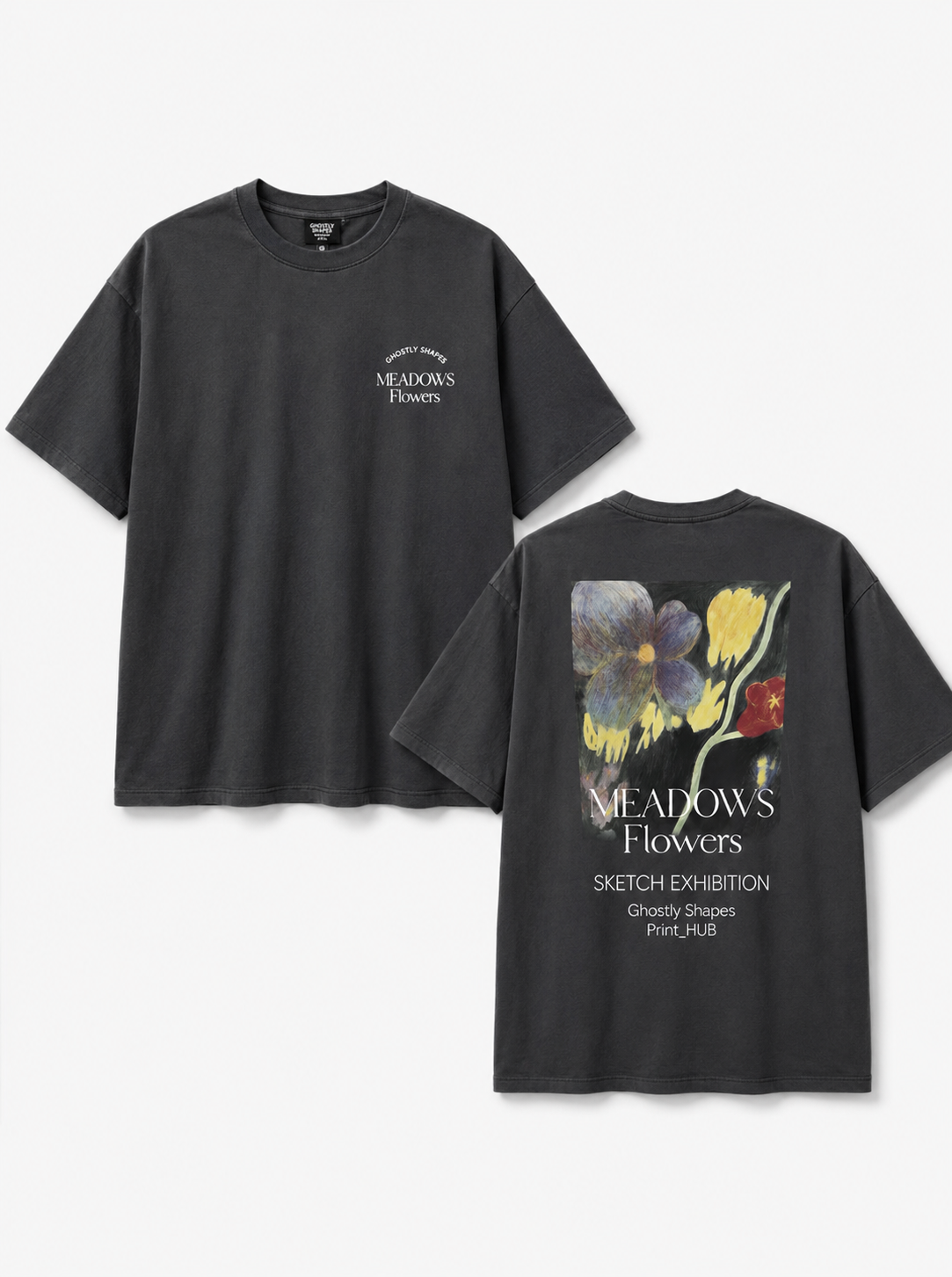 Meadows Flowers Graphic T-Shirt